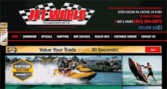 Desktop Screenshot of jetworldpowersports.com